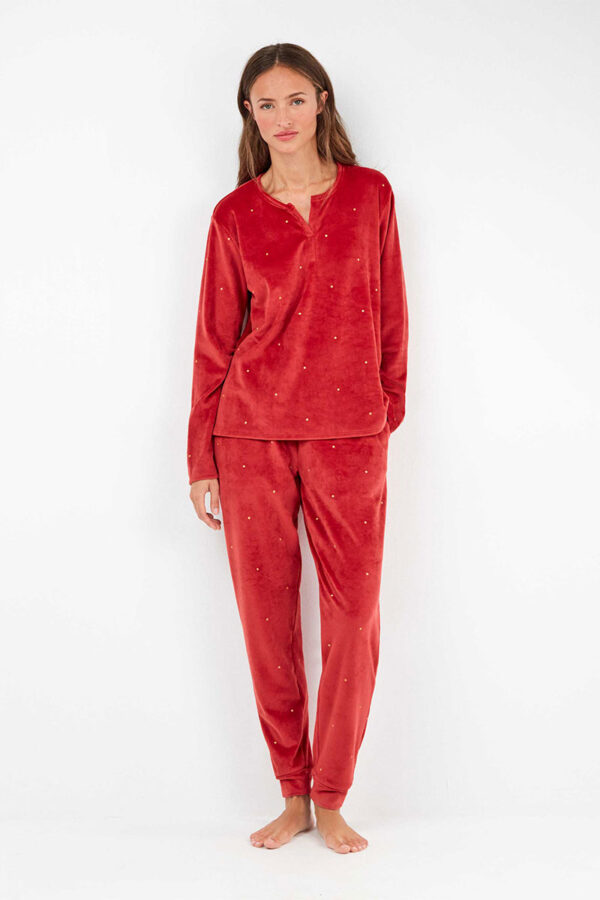 ΓΥΝΑΙΚΕΙΑ FLEECE ΠΥΖΑΜΑ 20316S....