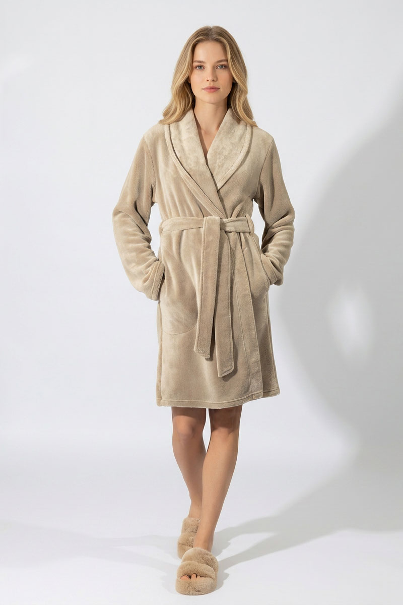 Γυναικεία Fleece Ρόμπα Harmony | 411709